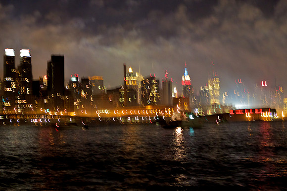 Manhattan Skyline Fourth of July